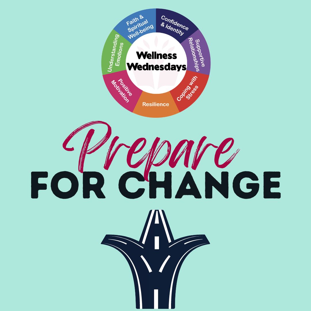 Life is full of changes. Big and small. It is common for change to bring up a lots of emotions. There are ways to set ourselves up for a successful transition. In this Wellness Wednesday, let’s prepare for change.  LDCSB>Programs>Mental Health