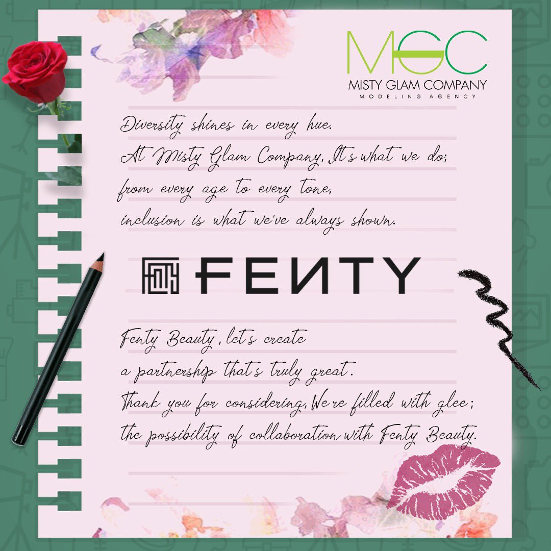mistyglamcorp's tweet photo. AN OPEN LETTER SHOOTING OUR SHOT AT @fentybeauty
#mistyglamcompany #modelsofmgc #mgcmodels #collaborationshot https://t.co/hSZ3uJCLYx