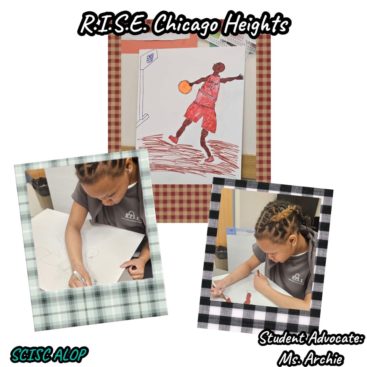 TCOB4Students's tweet photo. Awesome job @SouthCookISC ALOP R.I.S.E. Worth Campus highlighting national world art day!
Way To Go 🌟
| Student Advocate: Ms. McCloskey |Principal Montesdeoca, AP Gonzales, & Social Worker: Ms. Gillett @DrVkinder @SouthCookISC #SCISCALOP #RISE WORTH https://t.co/pCPFEvih2K