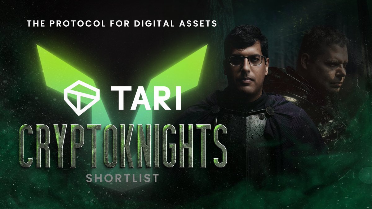 The third CryptoKnights Project is here: @tari Tari is a groundbreaking Layer 1 blockchain protocol that will revolutionize how we move value around the world. Its unique architecture and elegant design will make it a leading on-chain network for real-world applications…