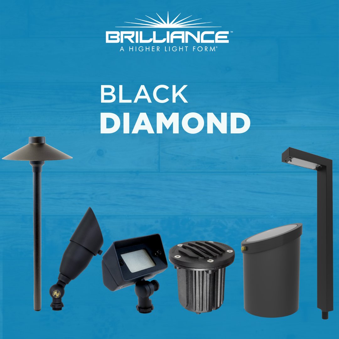 @brillianceled Black Diamond Series offers a unified line of high-end fixtures at prices you won’t believe. 

Log in to see your pricing! ow.ly/7TzF50R4TTI

#brillianceled #blackdiamond #ledlighting #landscapelighting #outdoorlighting #lightingdesigners