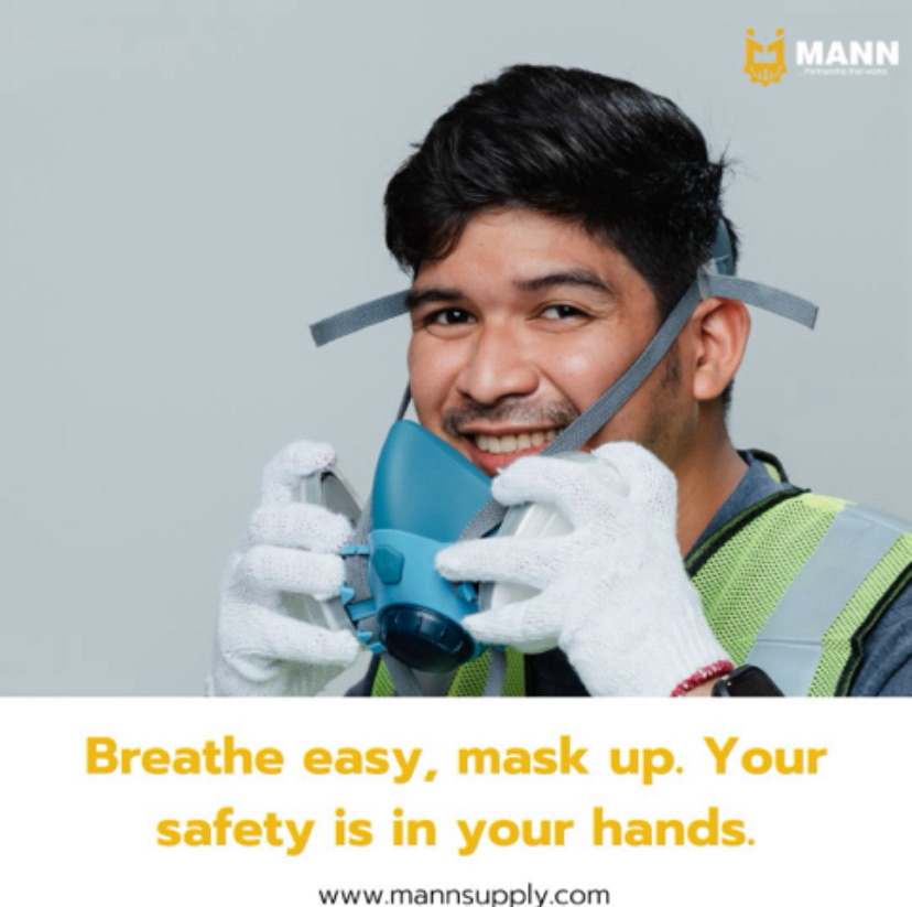 mann_supply's tweet image. Introducing our high-quality safety masks designed for site workers. With adjustable straps and comfortable fit, our masks ensure all-day protection without compromising on comfort. 

Order now - zurl.co/ZZmC 

#SafetyFirst #WorkplaceSafety #ProtectiveMasks #Masks