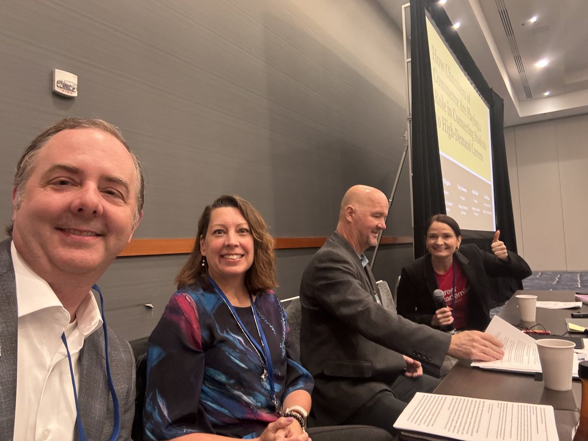 It was a real honor to serve on a panel for the National Pathways to Prosperity Spring Institute with Chamber Pros <a href="/loriraehiggins/">lori higgins</a> Metro North and Nort Johnson, Faribault. Great workforce initiatives across the state!