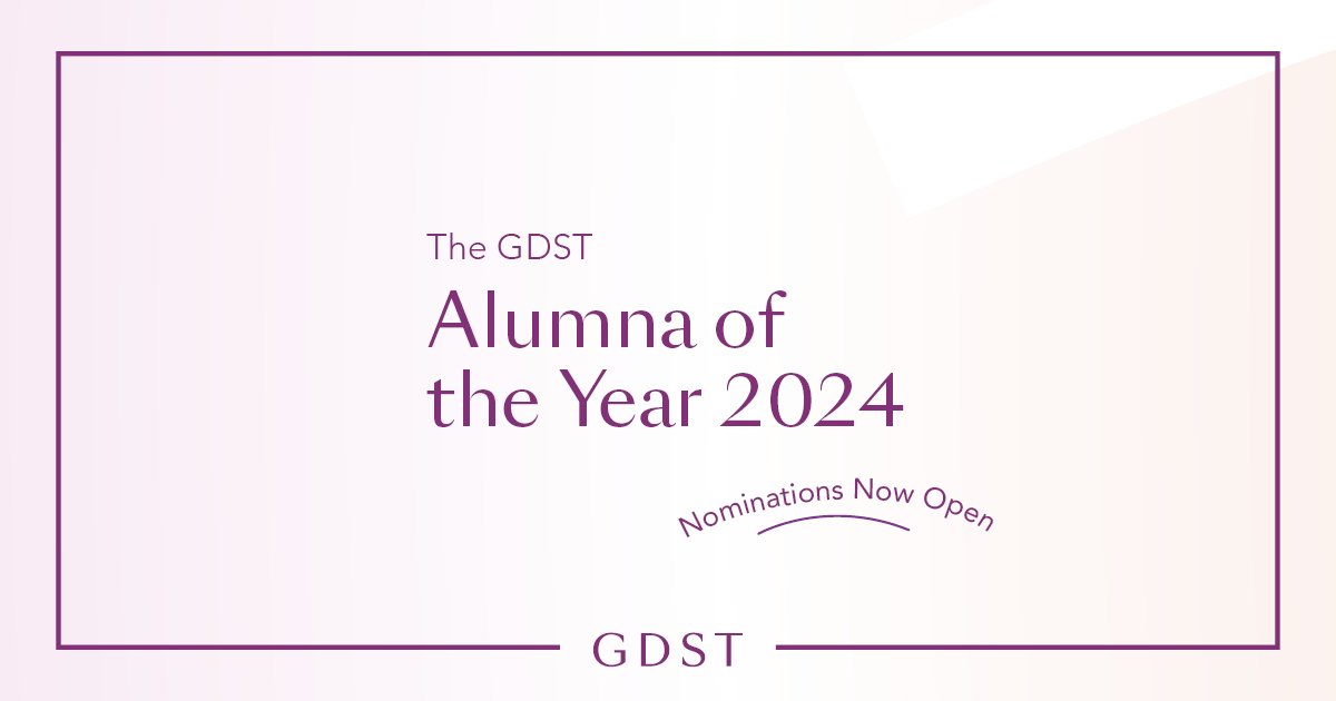 One week til nominations close on 24 April! Know a fellow alumna who's making waves & inspiring others with her incredible achievements? Then tell us! 👏 Nominate them today 👇 ow.ly/ncXZ50R8wSA #AlumnaoftheYear2024 #GDST @GDSTalumnae #GirlsEducation #GDSTdifference