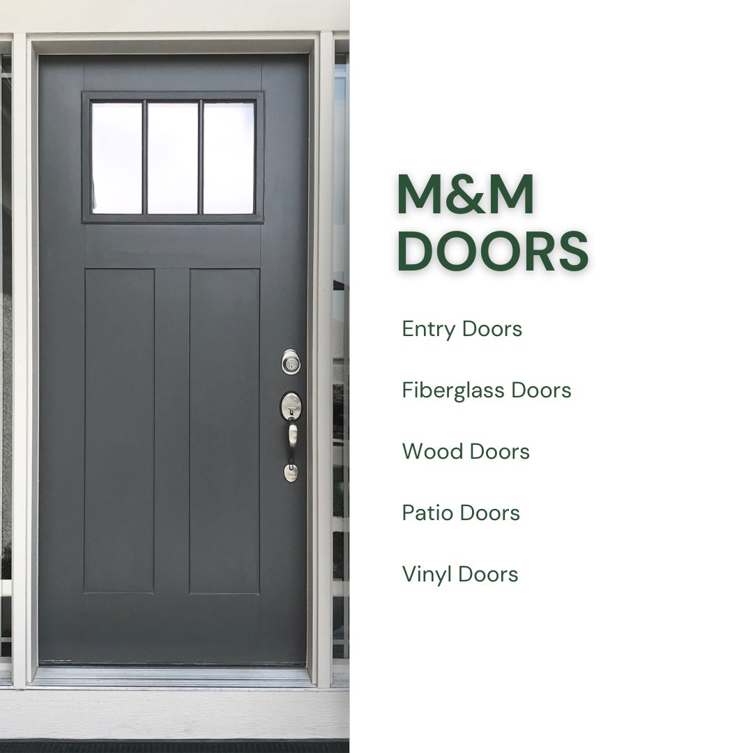 When you choose M&M Roofing, Siding & Windows, you're not just selecting door contractors; you're guaranteeing satisfaction with the very best. Learn more at mmroofsiding.com/door-contracto…