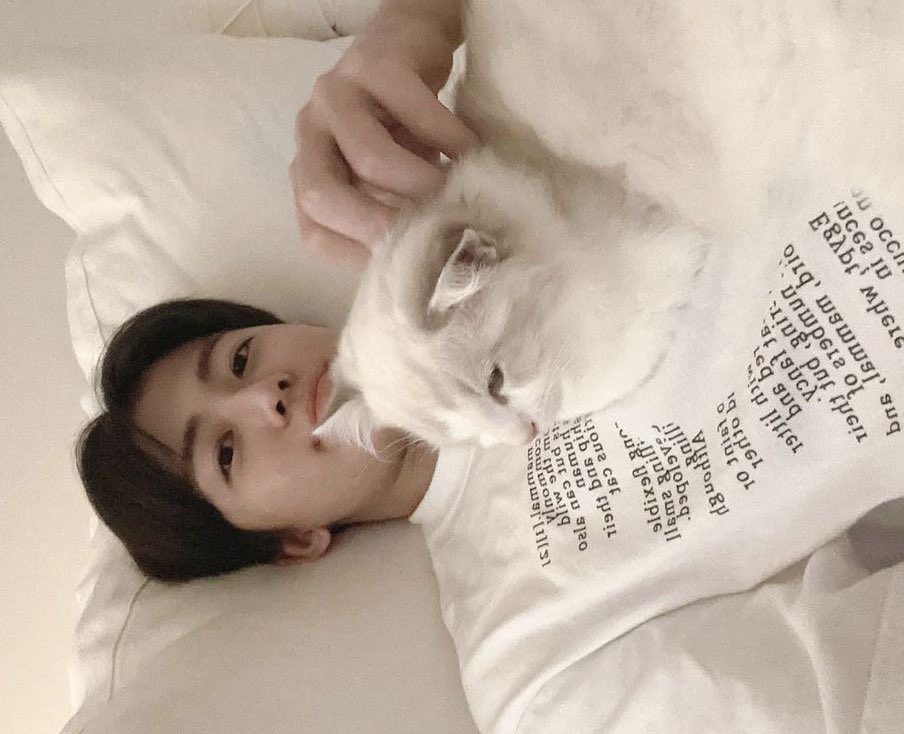 augustIune's tweet photo. whoever ends up with him is fr so lucky man is so handsome and tall he LOVES CAT (a father of 3) he cooks well he cleans he is full of love and affectionate he is talented and the list goes on (i need him in my life) https://t.co/GGUA4D44do