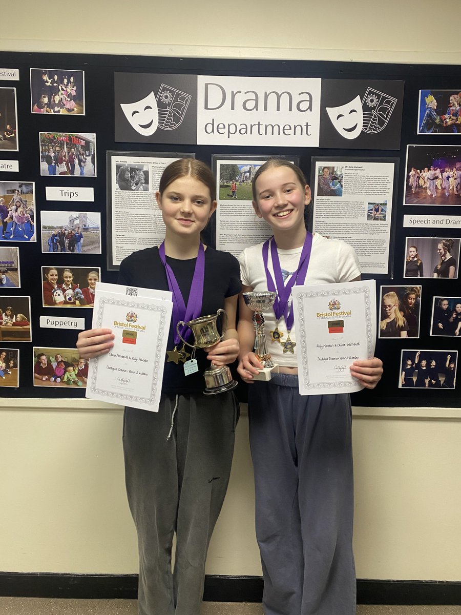 During the Easter holidays, several students from Redmaids’ High took part in the annual Bristol Festival of Speech and Drama. From captivating duologues to powerful poetry readings, our students showcased their creativity and passion on stage. Congratulations to all! 🎭👏✨