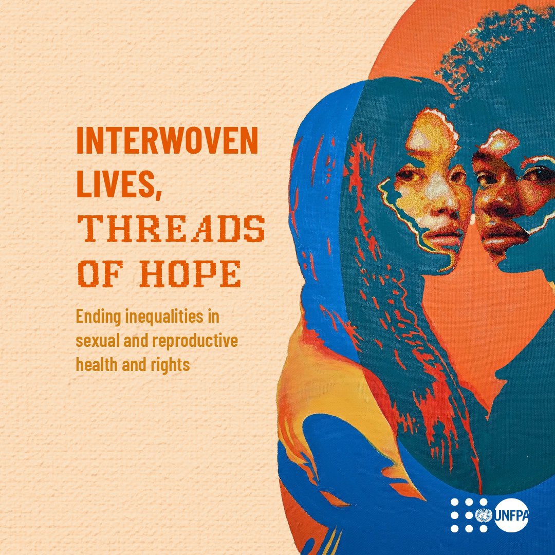 📣 State of World Population 2024 launches 🌎 A more equitable future for all is possible! See the #ThreadsOfHope and let @UNFPA explain why we must end inequalities in sexual and reproductive health & rights (#SRHR): unf.pa/toh #ICPD30