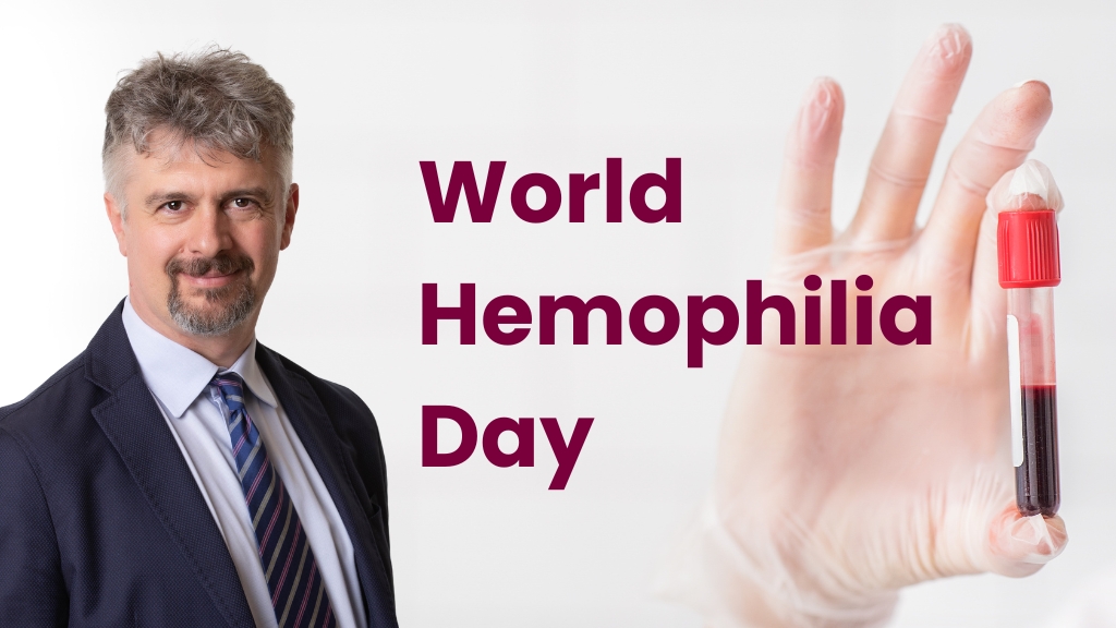 Today is World Hemophilia Day, so we connected with Alfonso Iorio, HEI Professor and Chair, to delve into hemophilia, treatment options, and what he hopes for the future. Full story: hei.healthsci.mcmaster.ca/insights-from-… @machealthsci #McMasterUniversity #McMasterU #MacHealthSci #Treatment