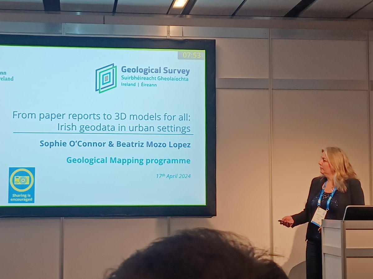 Showcasing #urban #Geosciencedata available for #Ireland from @GeolSurvIE @Dept_ECC including #3dmodeling #Geotechnical and Urban Geoclimate Data #UGF Dr @Sophie_O_Connor @EuroGeosciences Conference
