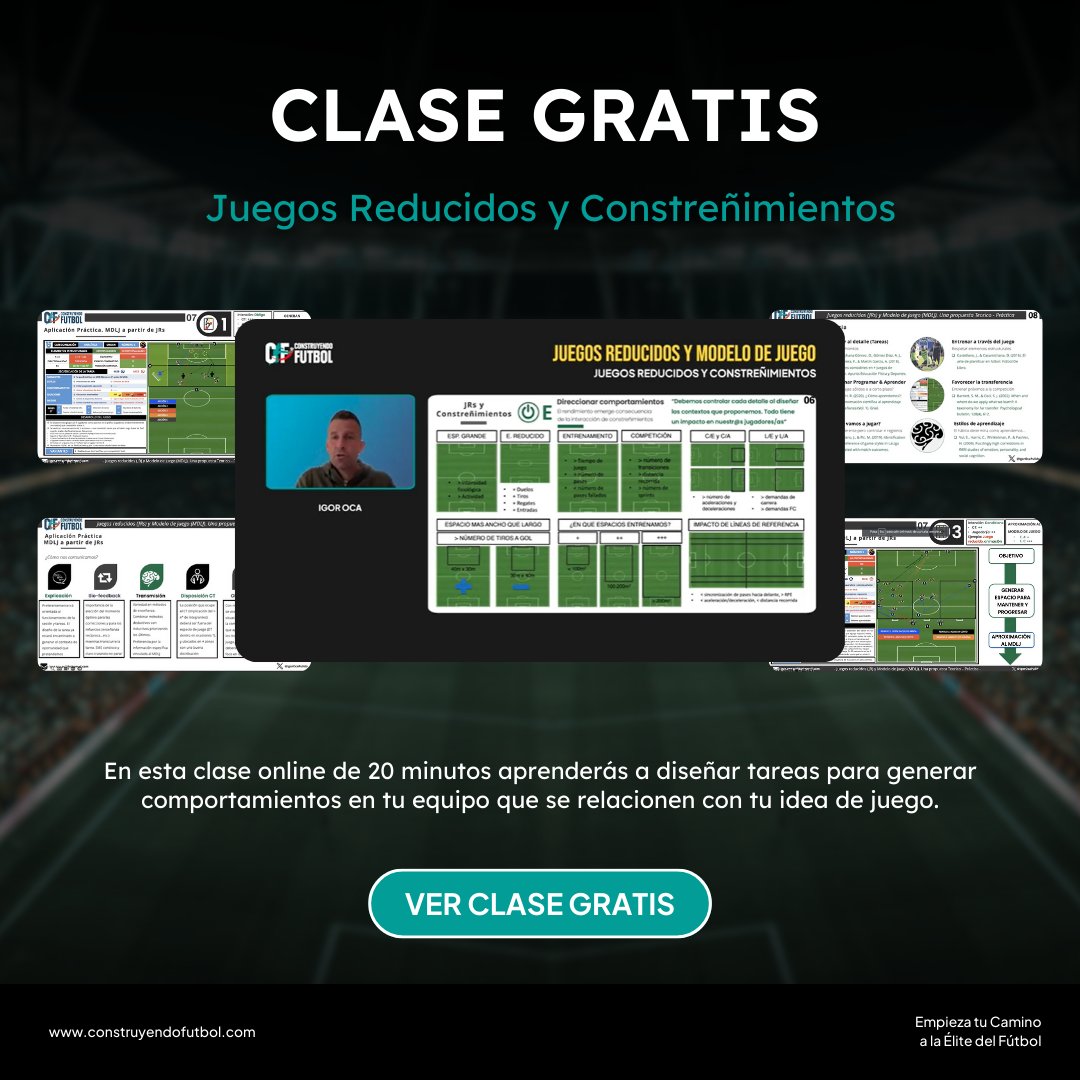 zenith_futbol's tweet photo. ✅ Descubre qué aspectos debes tener en cuenta para construir un modelo de juego
✅ Organiza tus juegos reducidos en función de su categoría 
✅ Genera entrenamientos con transferencia directa

💬 ¿La quieres? 👉 Comenta ➡️ Juegos ⬅️ y te la enviamos https://t.co/oqqr97M71s