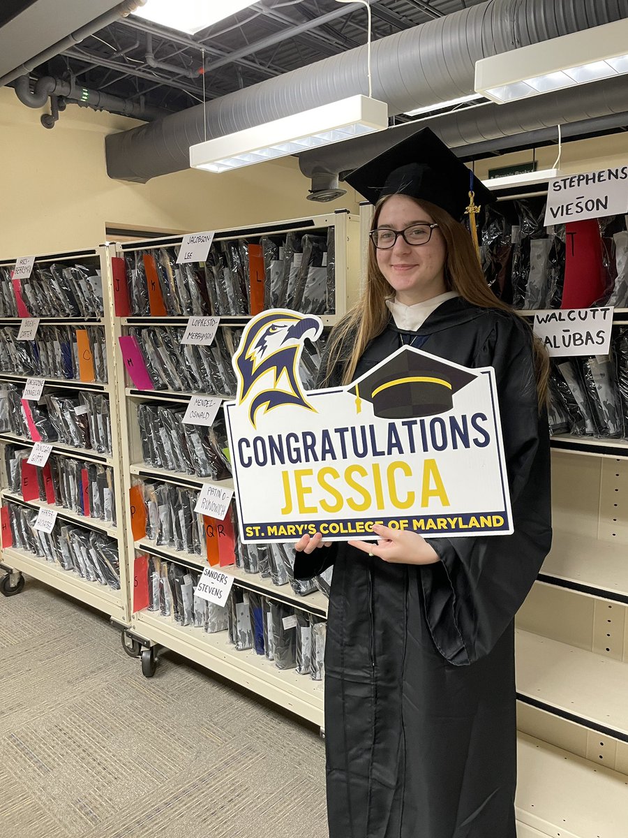 Only 24 days left until #graduation !! 🎓 Seniors, what are you planning on wearing on #thebigday ? 
#graduationday #collegegrad #smcm #smcmalumni #stmarys #stmaryscollege #stmaryscollegeofmaryland #stmarysgraduation #lifeisbetterbytheriver #capandgown #proud #smcmerch