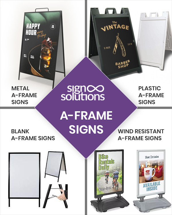 signsolutionky's tweet image. Explore the World of A-frame Signs with Sign Solutions! From classic charm to modern versatility, we&apos;ve got the perfect A-frame for your business. 

#SignSolutions #AFrameSigns #BusinessBoost