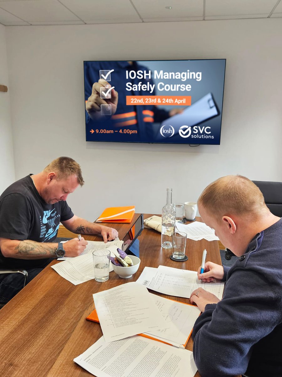Grab one of the very last spots on our 3-day IOSH Managing Safely course to take advantage of our exclusive 10% discount! Perfect for expanding your knowledge of how to handle Health & Safety within your organisation. Call 01206 262117 to book. #SVCTraining #SVCSolutions