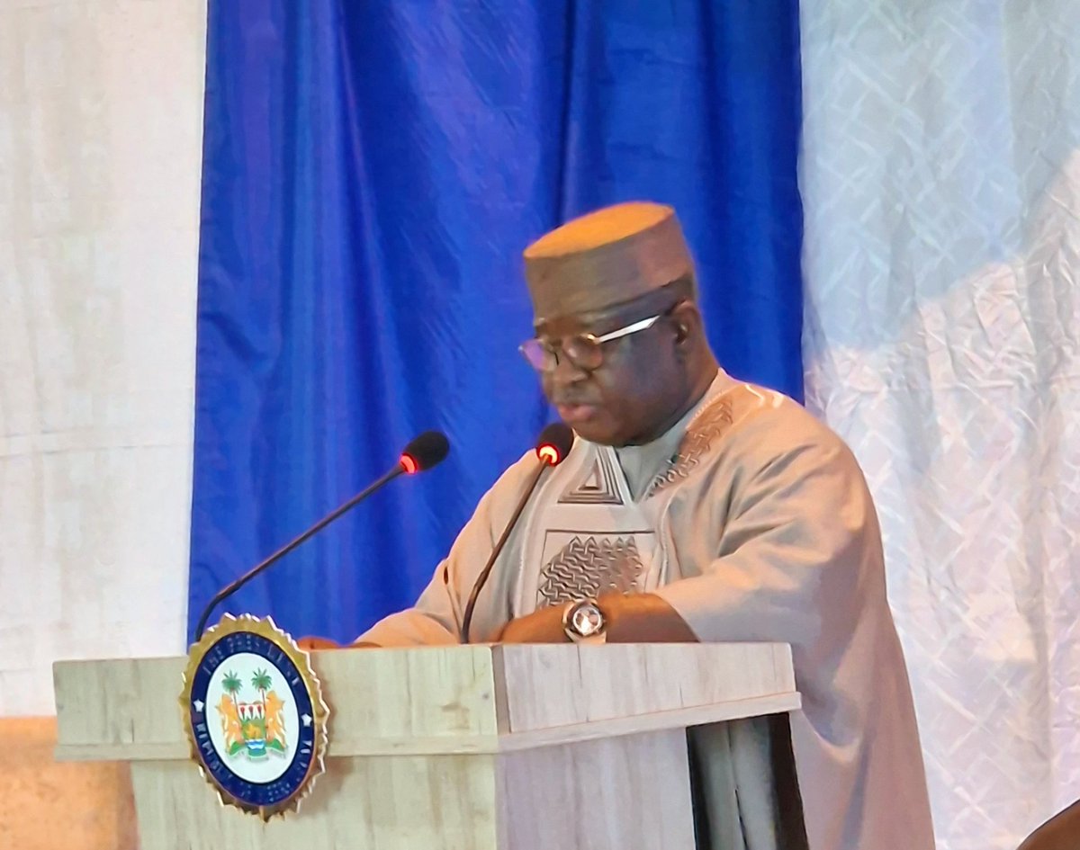 EmbassySierra's tweet photo. His Excellency President Julius Maada Bio graciously opens the First Regional ECOWAS Conference, reaffirming his government's unwavering support for global governance and accountability in Autonomous Weapons Systems. #PresidentBio #ECOWAS #Accountability
@PresidentBio @MoiceComm https://t.co/xZnRg22MQT