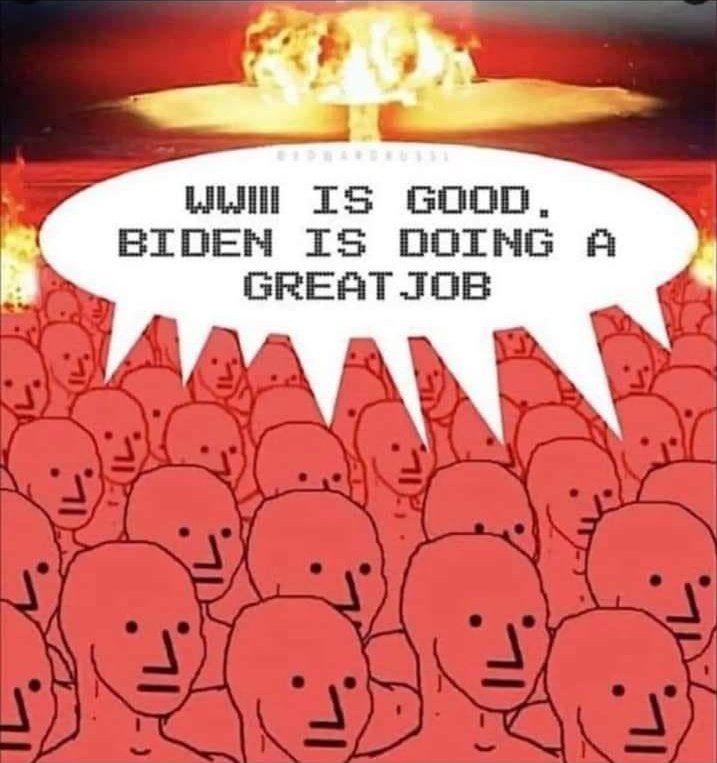 Just like zombies, the left favors WWIII now. The conservatives are the true resistance. ⭐ Leave your handle and retweet. ⭐ Connect with other patriots. ⭐ Let's go!