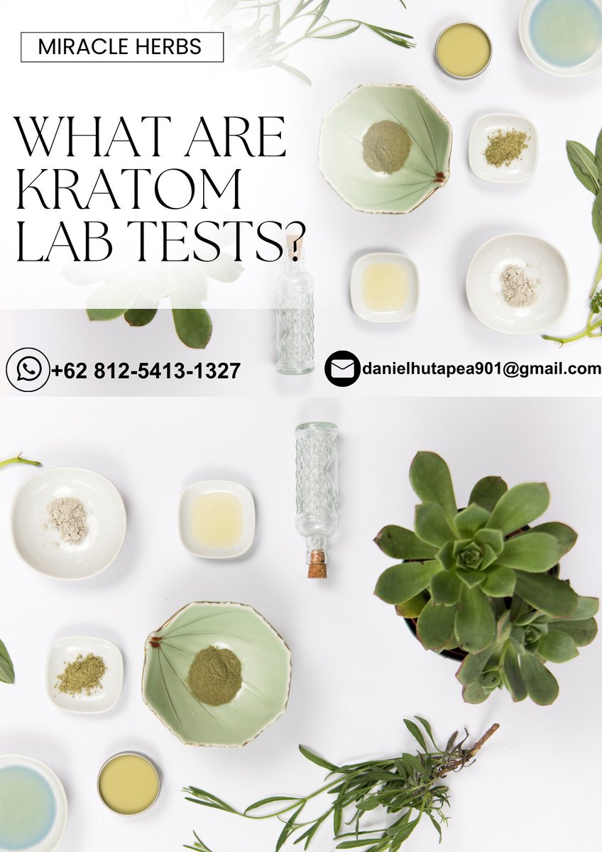 If you are looking for a kratom vendor, we recommend that you make sure that they test their products for contaminants, and alkaloids. At Miracle Herbs we always do it!
 
#MiracleHERBS #NewMexico #NewYork #Ohio #Oklahoma #Oregon #Pennsylvania #RhodeIsland #Tennessee #Texas #Utah