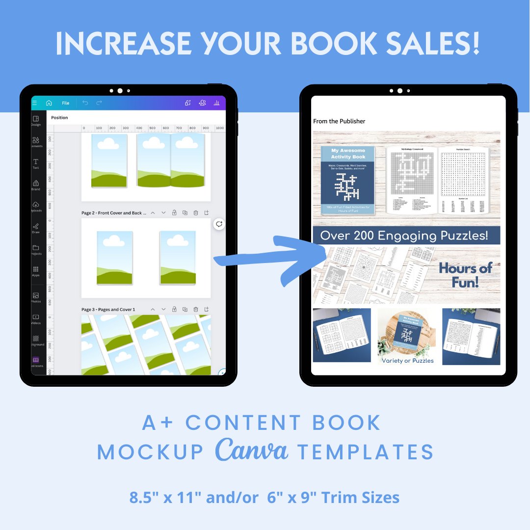🚀 Sell more books with done-for-you A+ content templates! 👉 i.mtr.cool/kbfxyentsm #kdp #selfpublishers #selfpublishing #APluscontent #canvatemplates
