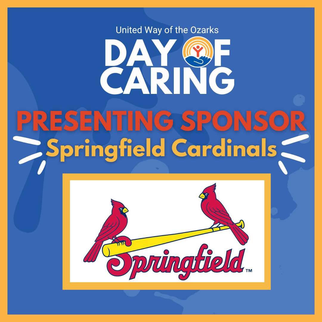 Thank you @Sgf_Cardinals for being our 2024 #DayofCaring presenting sponsor! Your tremendous support makes the annual volunteer breakfast possible! ❤️🤝🥞

#LiveUnited #DayofCaring