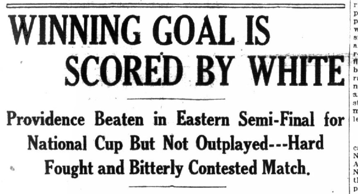 MarksmenHistory's tweet photo. 1/3- OTD in 1927, the Fall River Marksmen defeated Providence 3-2. 8,250 were present at Mark's Stadium to watch the Eastern Semi-Final of the US Open Cup. The match was heavily contested and bitter between the local rivals. The game ended 2-2 and required 30m of overtime. https://t.co/iXsO7giZOm