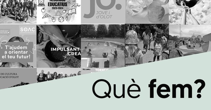 🔊 Saps què es fa des de l'Àrea d'Educació d'#Olot?

Gestionen projectes, serveis i recursos educatius per la ciutat d’Olot:

🔹 Escoles Bressol Municipals
🔹 Escola Municipal de Música
🔹 Escola Municipal d’Expressió (@emeolot)
🔹 Consell dels infants

I molts més!

#femOlot