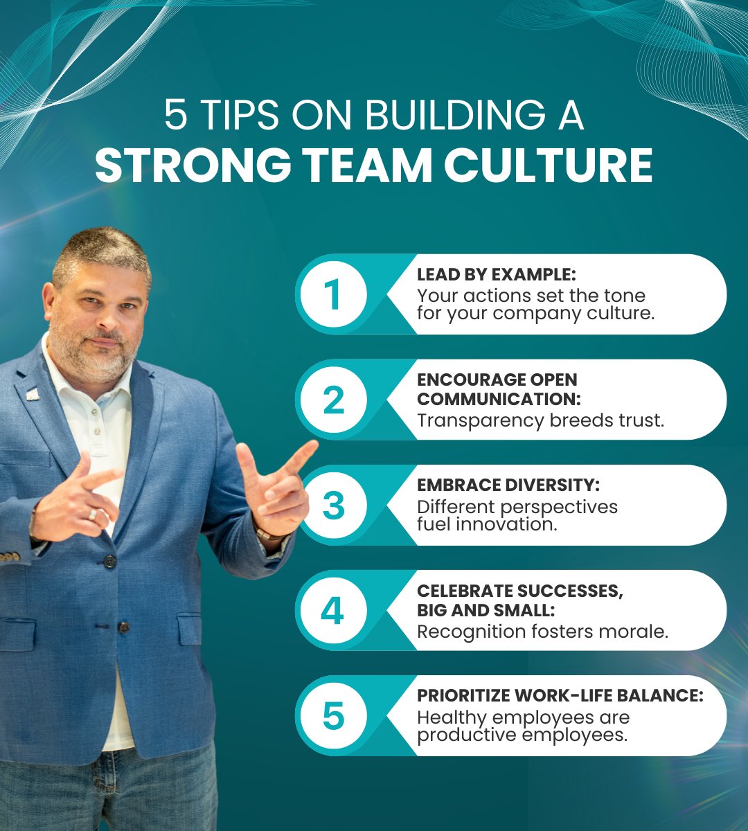 Creating a robust team culture is essential for fostering collaboration, boosting morale, and driving success. #TeamCultureTips #CommunicationIsKey #CelebrateSuccess #FeedbackMatters #CollaborateForSuccess #LeadWithEmpathy