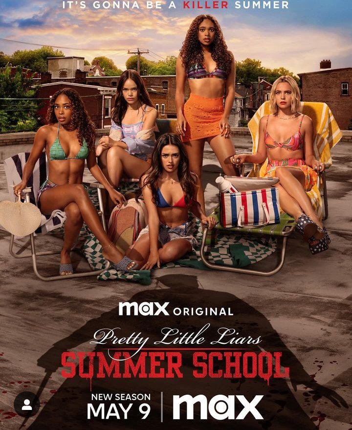 Schools out for summer🎶@BaileeMadison and my new fav surviver girls are coming back! Love this cast, the writers, this show & especially @MaxHBO #PLLSummerSchool 🔪♥️