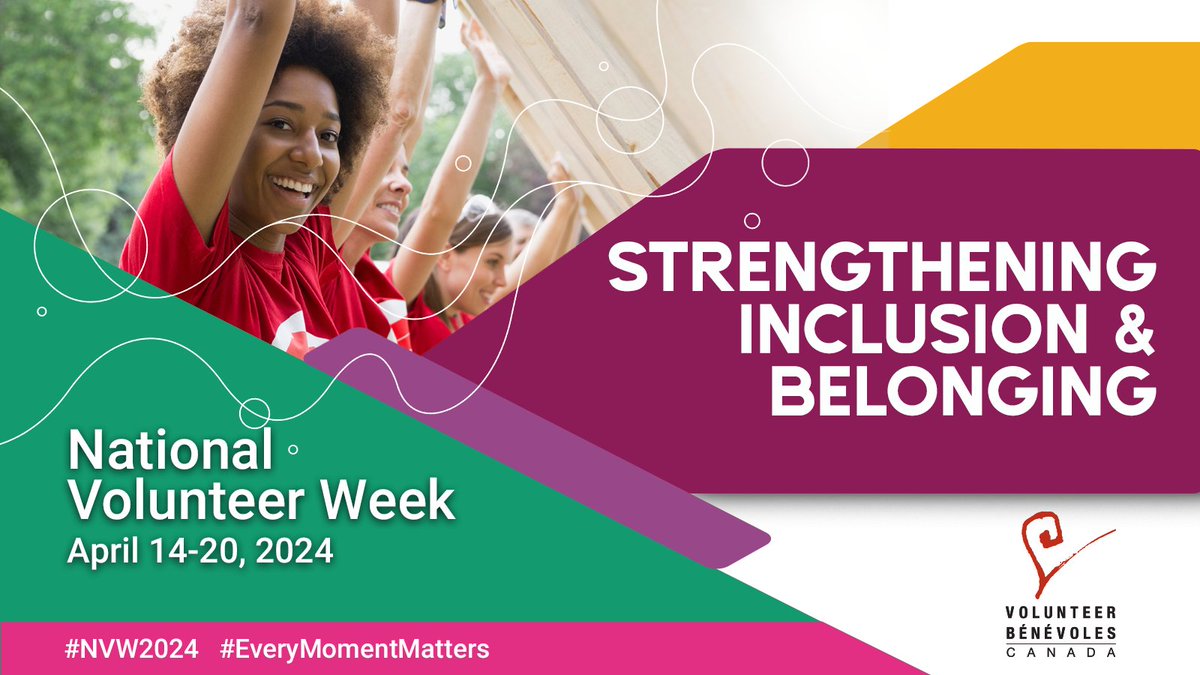 Volunteering matters. Sharing your time, skills, empathy, and creativity is vital to your wellbeing and the inclusivity and strength of our communities. Share your most meaningful volunteering moment! #NVW2024 #NationalVolunteerWeek #EveryMomentMatters #volunteerism