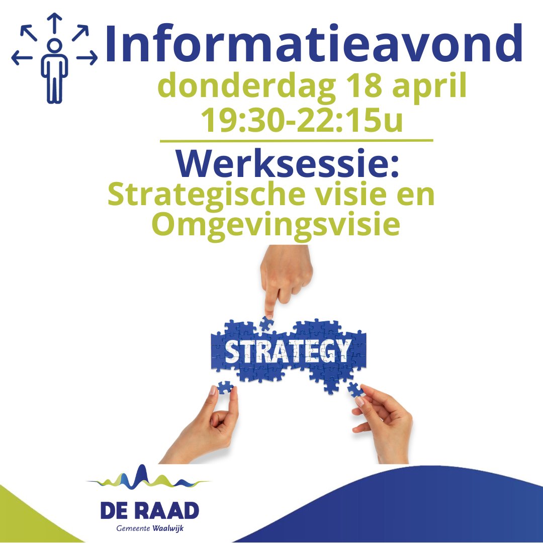 📒Komende donderdagavond een interactieve werksessie voor de raad💪
Ben jij erbij❓