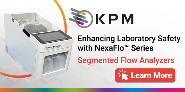 Introducing the NexaFlo™ Series! Its advanced reagent containment minimizes chemical spills and vapor exposure, ensuring your lab safety. 
Learn more:  bit.ly/43WNze5 

#wateranalysis #continuousflow #wetchemistry #AMSAlliance #Nexaflo #segmentedflow