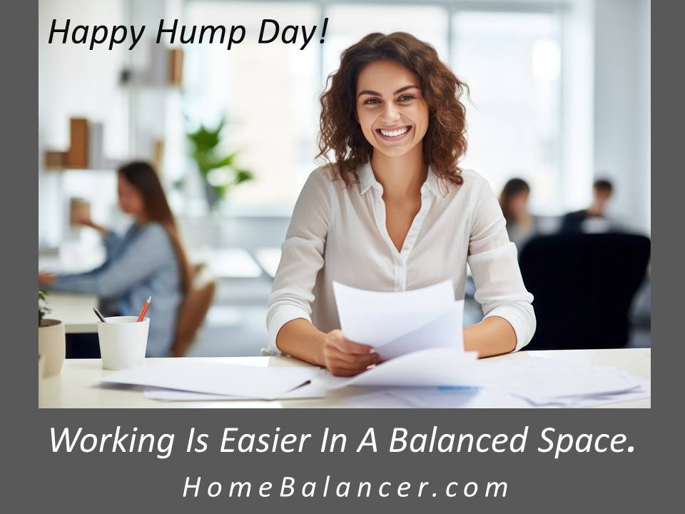 Happy Hump Day!  Balance your office space for increased productivity this month!  >bit.ly/2QDHlKn

#innovation #increasesales #millionairemindset #healthyhome #entrepreneurial #tips #designinfluencer #workplacedesign #officeinteriors #homebalancer