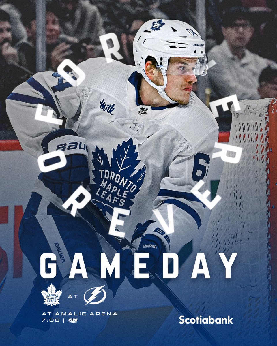 G A M E D A Y  

📺 <a href="/Sportsnet/">Sportsnet</a> | 📻 <a href="/FAN590/">Sportsnet 590 The FAN</a> 
@Scotiabank // #LeafsForever