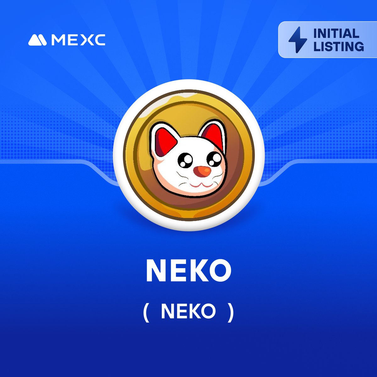 We're thrilled to announce that the @nekotoken_xyz Kickstarter has concluded and $NEKO will be listed on #MEXC! 🔹Deposit: Opened 🔹NEKO/USDT Trading in Innovation Zone: 2024-04-17 15:00 (UTC) Details: mexc.com/support/articl…
