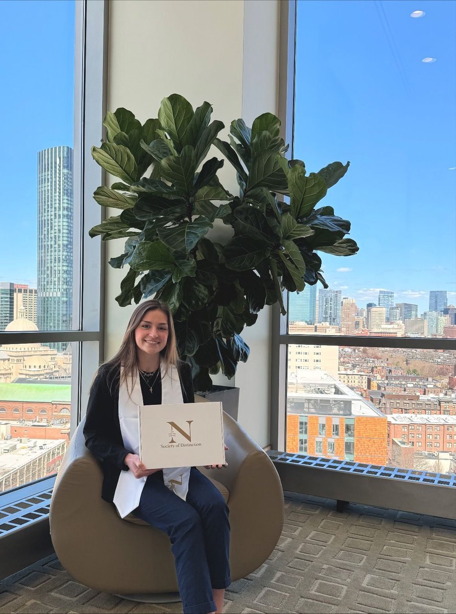 We are SO proud of Angelina DiNardo's induction into <a href="/Northeastern/">Northeastern U.</a>'s Lux. Veritas. Virtus. Society of Distinction! This prestigous honor is a testament to Angie's hard work and contributions to the field of #slp. Congratulations, Angie! #slp2b #research #LikeAHusky #NUBouve