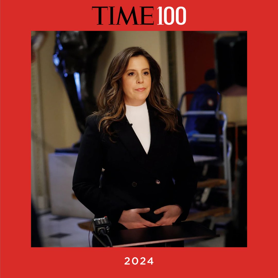 I’m honored to be featured in @TIME’s 100 Most Influential People. Giving Upstate NY and the North Country a voice at the highest levels of government is the most humbling privilege of my career. I am committed to saving our great nation and will never stop fighting for YOU.