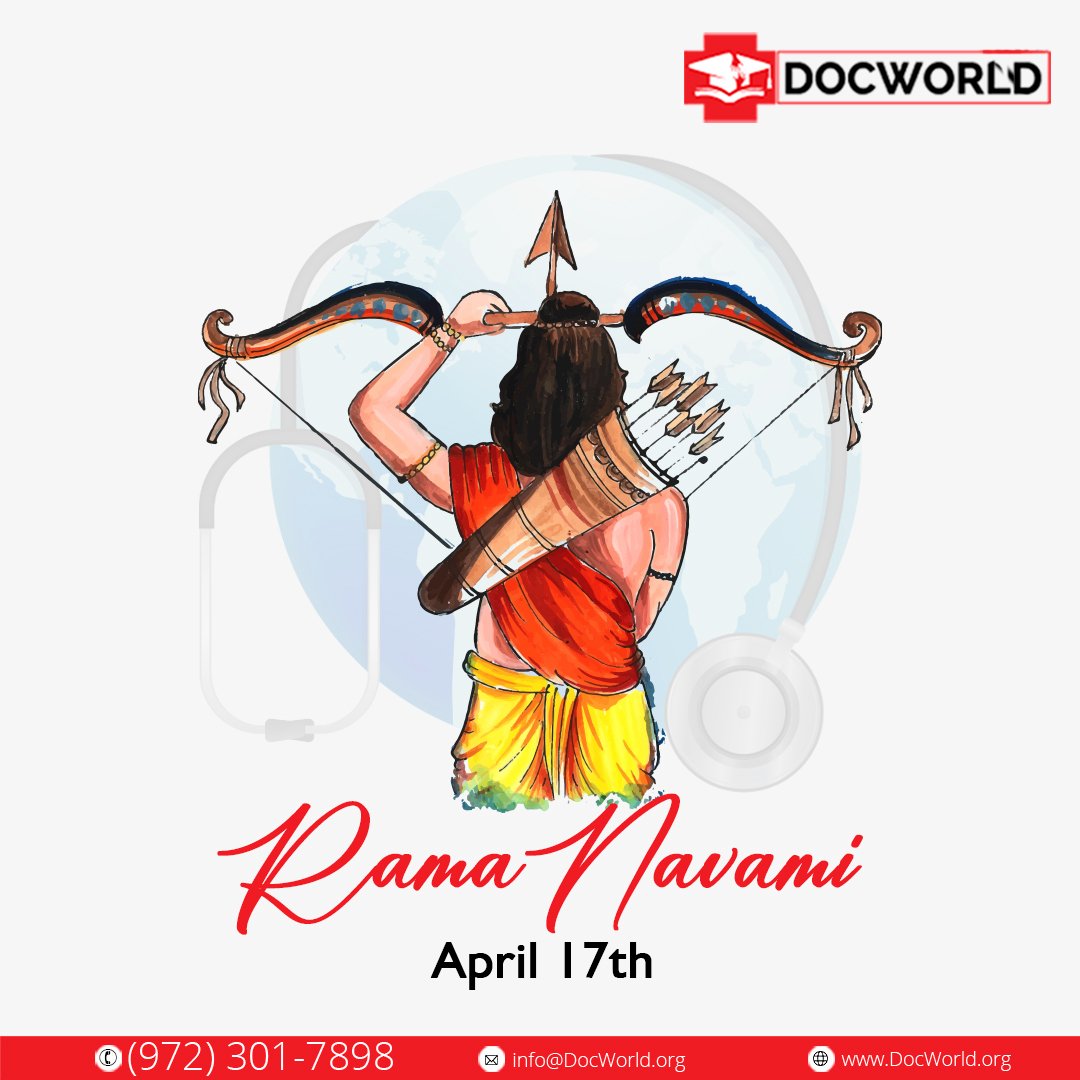 OrgDocWorld's tweet image. Wishing everyone a blessed Ram Navami from #DocWorld! May this auspicious day bring happiness, prosperity, and good health to all
.
.
.
.
.
#happyramnavami #ramnavmi #jaishreeram #navratri