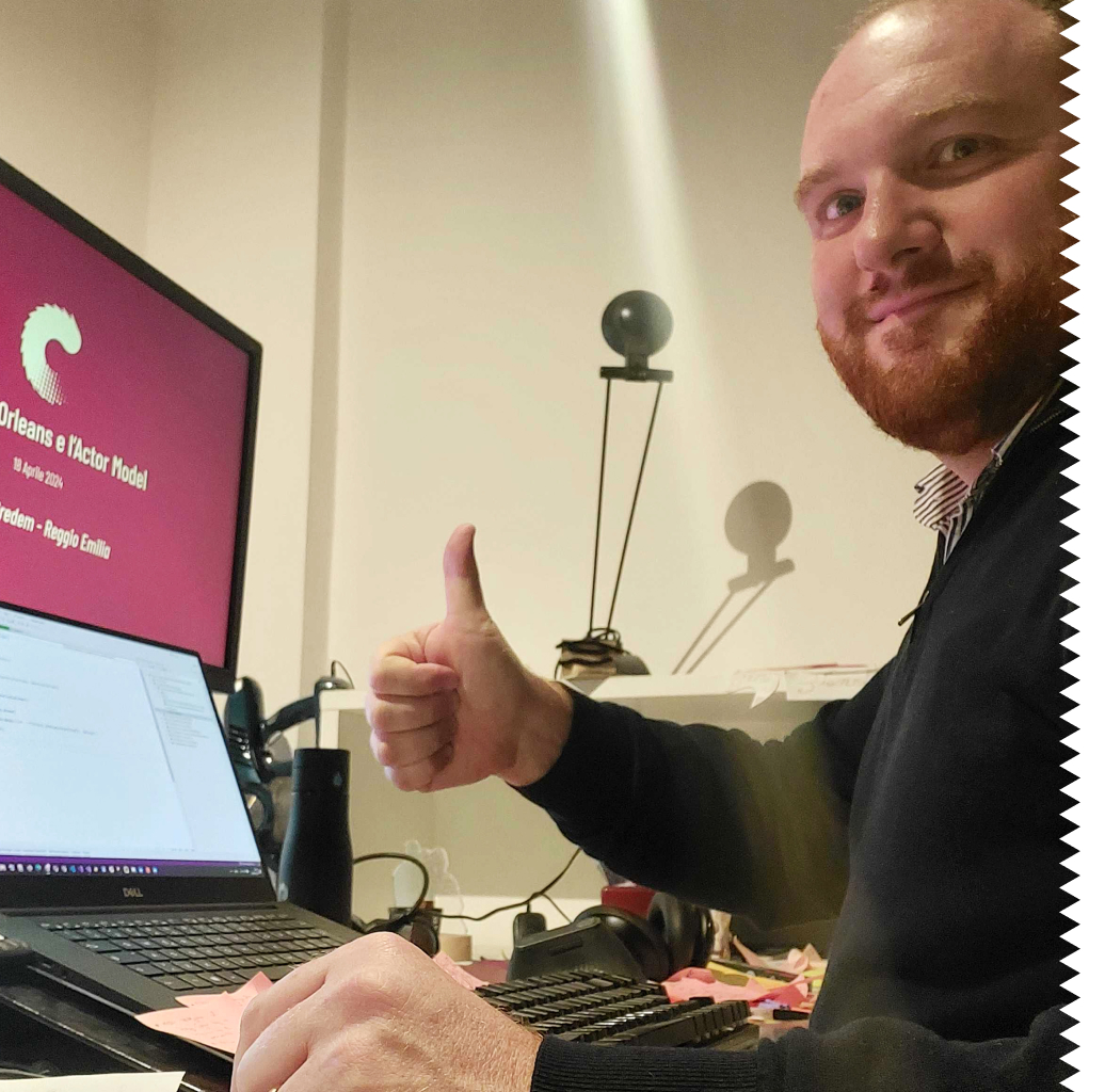 codiceplastico's tweet photo. Ci stiamo preparando per l'evento di domani! Vi aspettiamo a Reggio Emilia per parlare di #MicrosoftOrleans e Actor Model!
@BossiniGianni https://t.co/bazwLlNicP