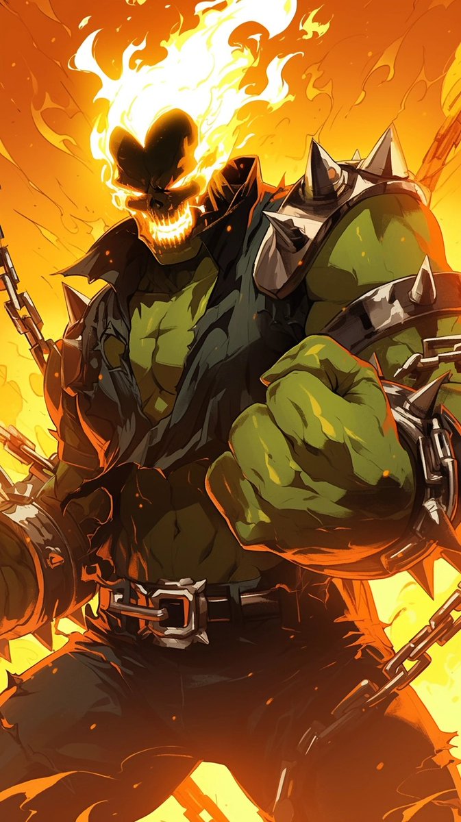 BoTente's tweet photo. Playing with AI

"What if" Hulk embodies the Spirit of Vengeance https://t.co/je9WGm7UHp