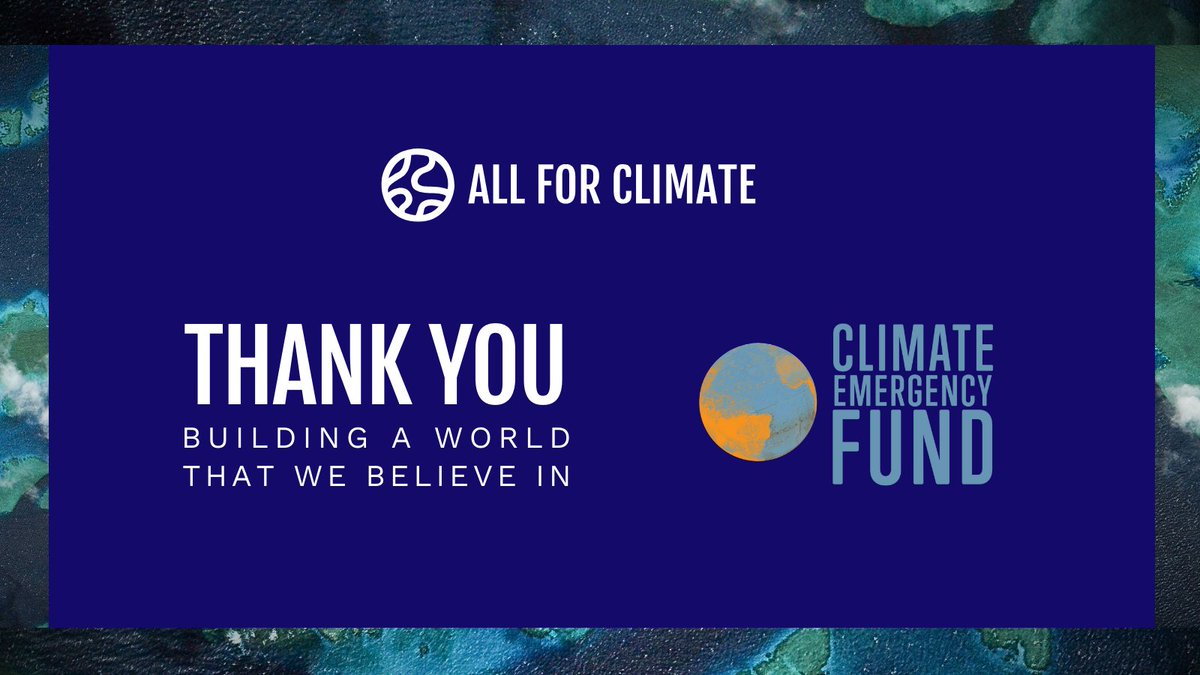 We are proud to announce <a href="/all4climatedao/">All for Climate DAO</a> has been awarded of another USD 50k grant to finance our activities in 2024 by the Climate Emergency Fund (climateemergencyfund.org).

Most of these funds will be used to sustain the back office of the Fiscal Host, necessary to keep