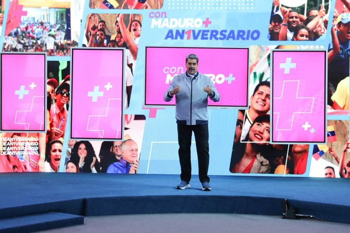 📢¡𝐀𝐬í 𝐥𝐨 𝐃𝐢𝐣𝐨!🇻🇪 Pdte. @NicolasMaduro: El Comandante Chávez sembró para el futuro, tuvo conciencia de la formación de líderes, de un partido y de las fuerzas de los movimientos sociales. #VenezuelaSeRespetaYPunto #BidenLevantaElBloqueoYa