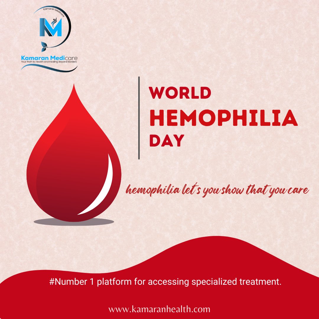 KamaranMedicare's tweet photo. Hemophilia is a disorder that causes prolonged bleeding and difficulty in clotting.  Donating blood goes a long way to improving the lives of patients with the condition. Access specialized treatment through our platform today. https://t.co/8GTV4Db2DQ