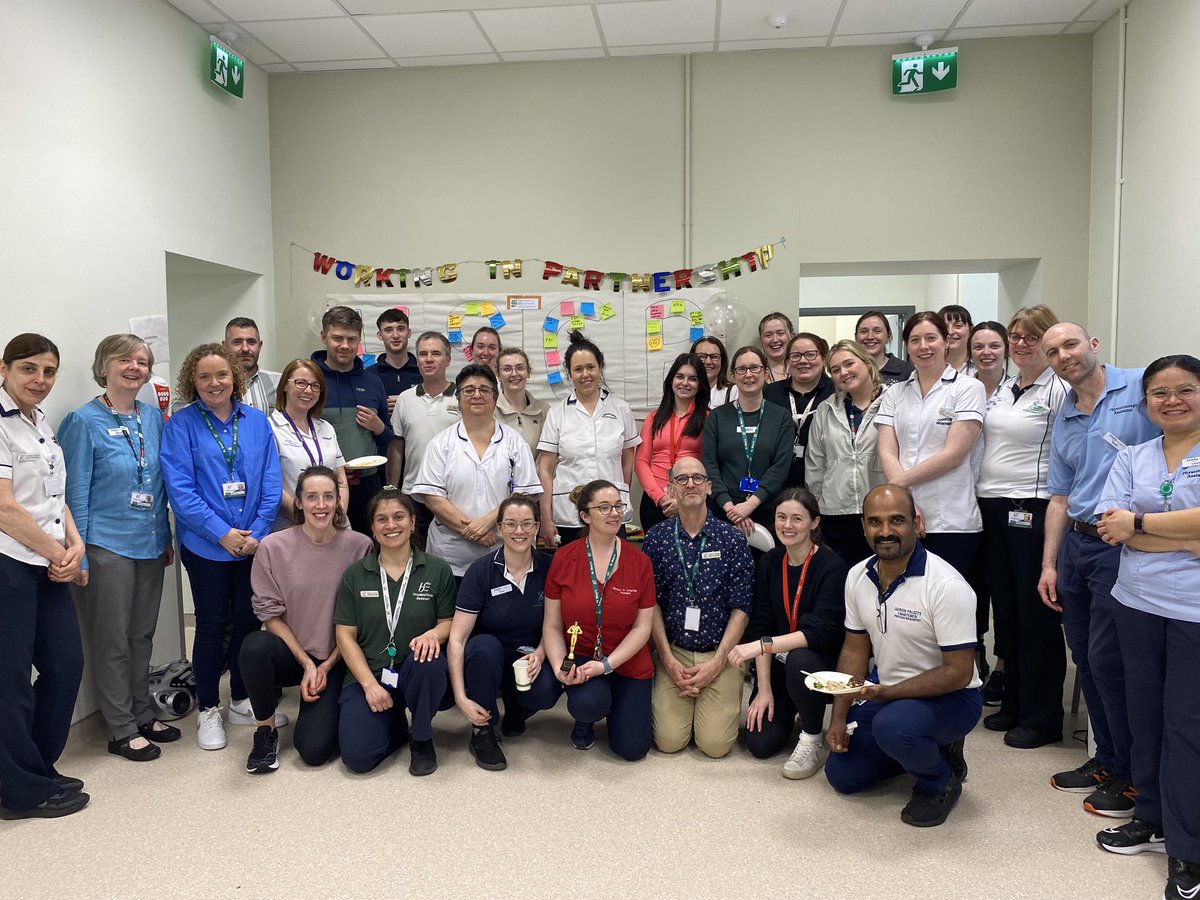 Happy HSCP Day 2024, HSCPs in St. Mary’s Hospital enjoyed a lunch and reflected on all the integration and partnerships they encounter in their every day working. #HSCPDay2024 #hscpdeliver @lauradthe1st @GemByrne @KaraFlaSLT @a_nifhaolain @HSECHODNCC