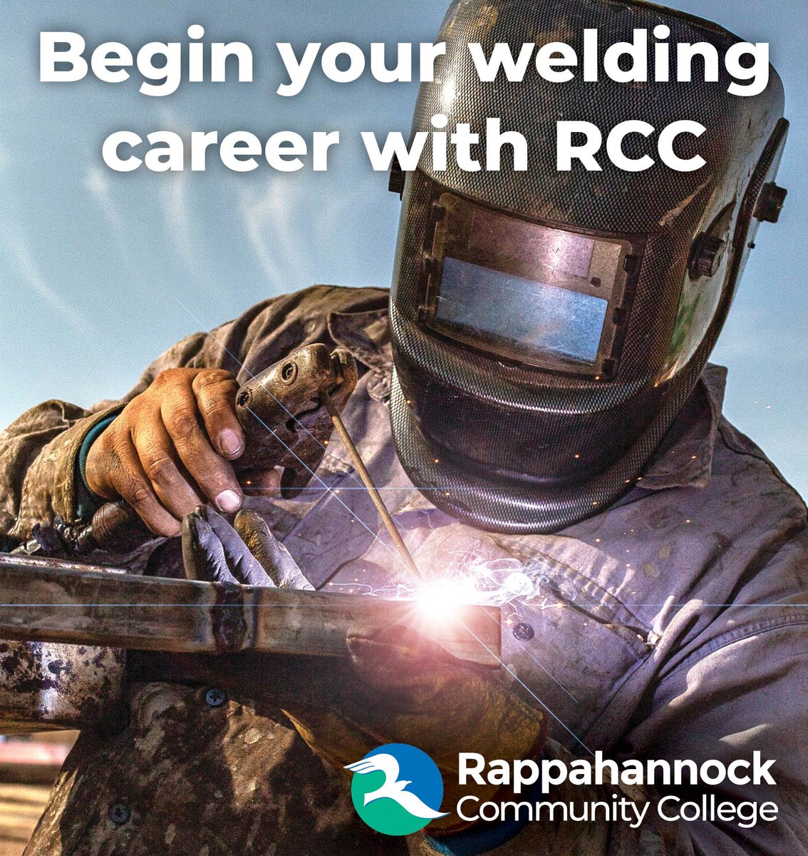 Now enrolling #welding students at #RCC’s newly constructed state-of-the-art welding labs in #NewKent! Classes begin in May with several schedules to choose from. Welding classes are also offered in Glenns & Montross. rappahannock.edu/workforce advisor@rappahannock.edu 804-758-6730