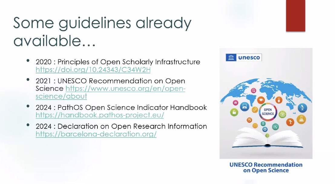 👉Discover all the updates from the @UNESCO Working Group meeting. Following you will find some key guidelines and hints at insights from our very own PathOS Indicator Handbook. Stay tuned for more! #UNESCO #PathOS #IndicatorHandbook #SharingGuidelines