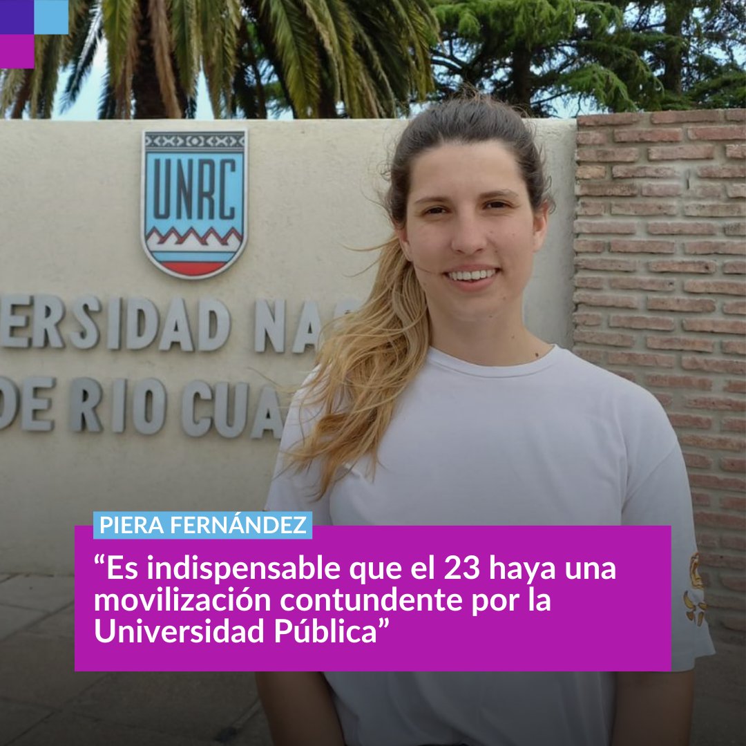 Universidades en alerta⚠️ | <a href="/pierafernandez/">Piera</a>, presidenta de la Federación Universitaria Argentina (<a href="/laFUA/">F.U.A.</a>), dialogó con #ApuntesyResumen sobre la crisis que atraviesa el sistema universitario argentino.

La nota completa en radio.unr.edu.ar📲