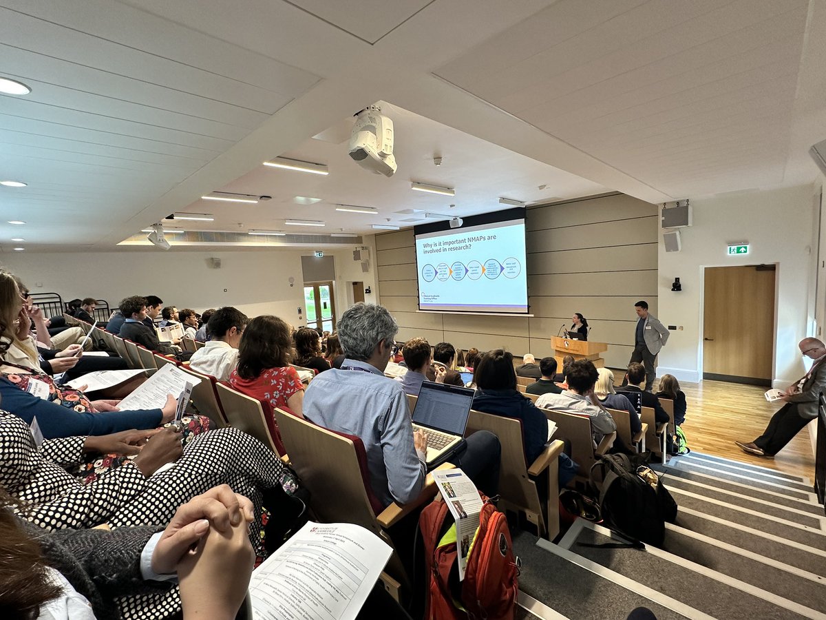 Kicking off the @CATO_Cambridge Annual Symposium are @Jomcpeake22 & colleagues, introducing us to the new CATO NMAP hub, which is focussed on supporting the growth of research capacity & capability among all non-medical career roles in Cambridge.