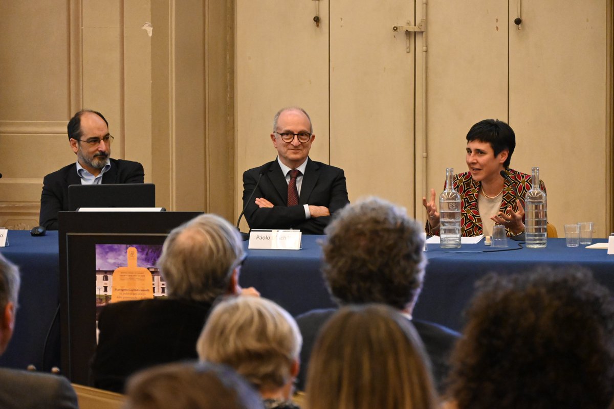 AccademiaCrusca's tweet photo. Scatti dalla seconda #tornata accademica (11 aprile 2024) nella Villa di Castello, dedicata alla presentazione del progetto #GeoStoGrammIt: un archivio geo-storico delle grammatiche e di altre risorse per l’apprendimento dell’italiano. https://t.co/X1JbwWEU3K