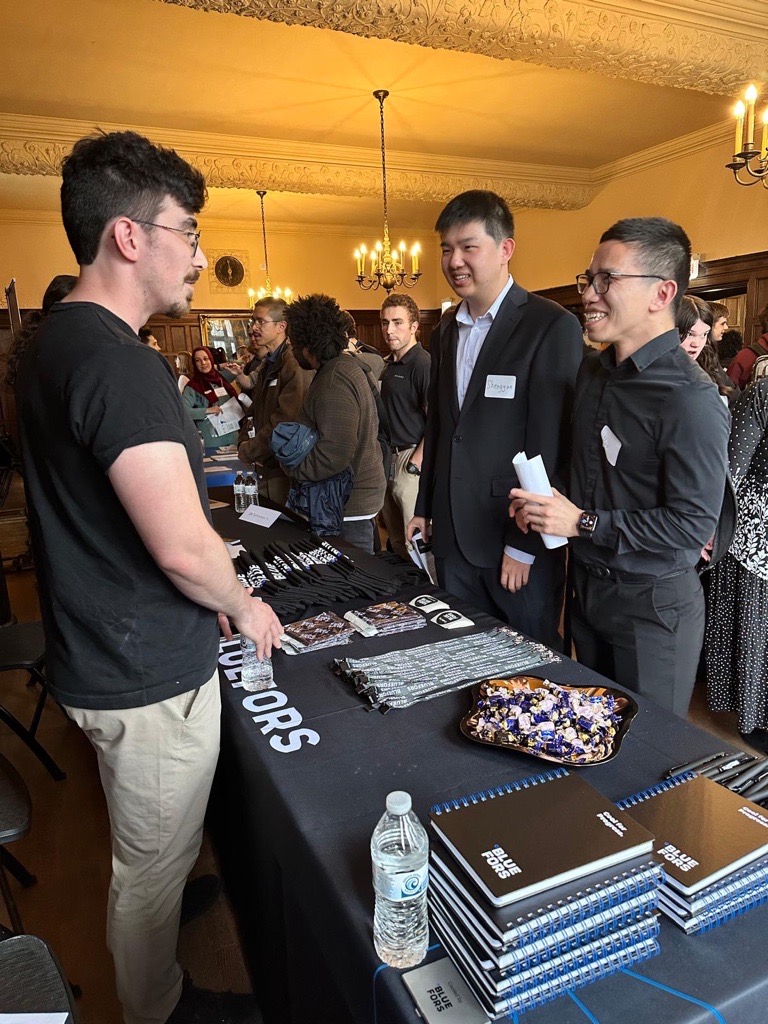 We joined the Chicago #Quantum Recruiting Forum for the first time this year. This busy event was organized by the @ChicagoQuantum at the @UChicago. Thank you to everyone we met during it! Learn more about working at Bluefors here: bluefors.com/people/. #CoolForProgress