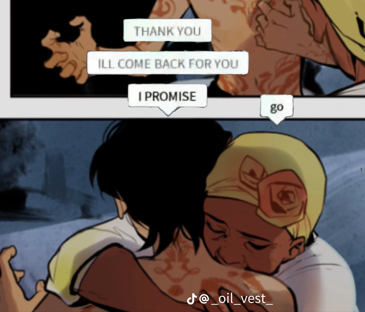 saw this on tiktok and now i'm crying my eyes out how could you do this to me 
#ctccomic