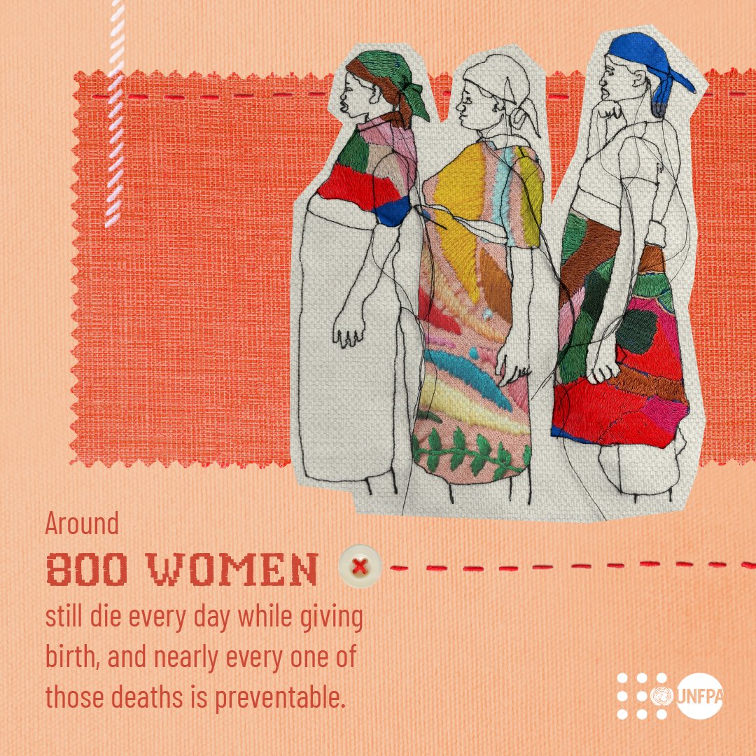 No woman should die while giving life! Let @UNFPA explain why the world must sustain the #ThreadsOfHope and end inequalities in sexual and reproductive health and rights: unf.pa/toh #ICPD30 | #GlobalGoals
